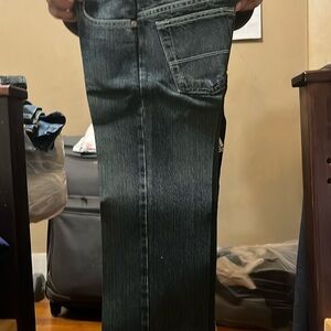 White washed black jeans in a 10 regular fit